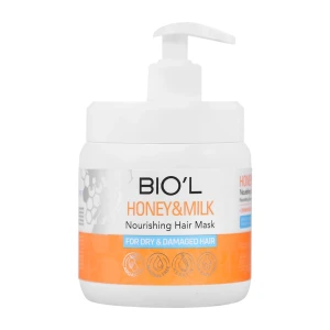 ماسک مو بیول مدل شیر و عسل ۵۰۰ میلی‌لیتر